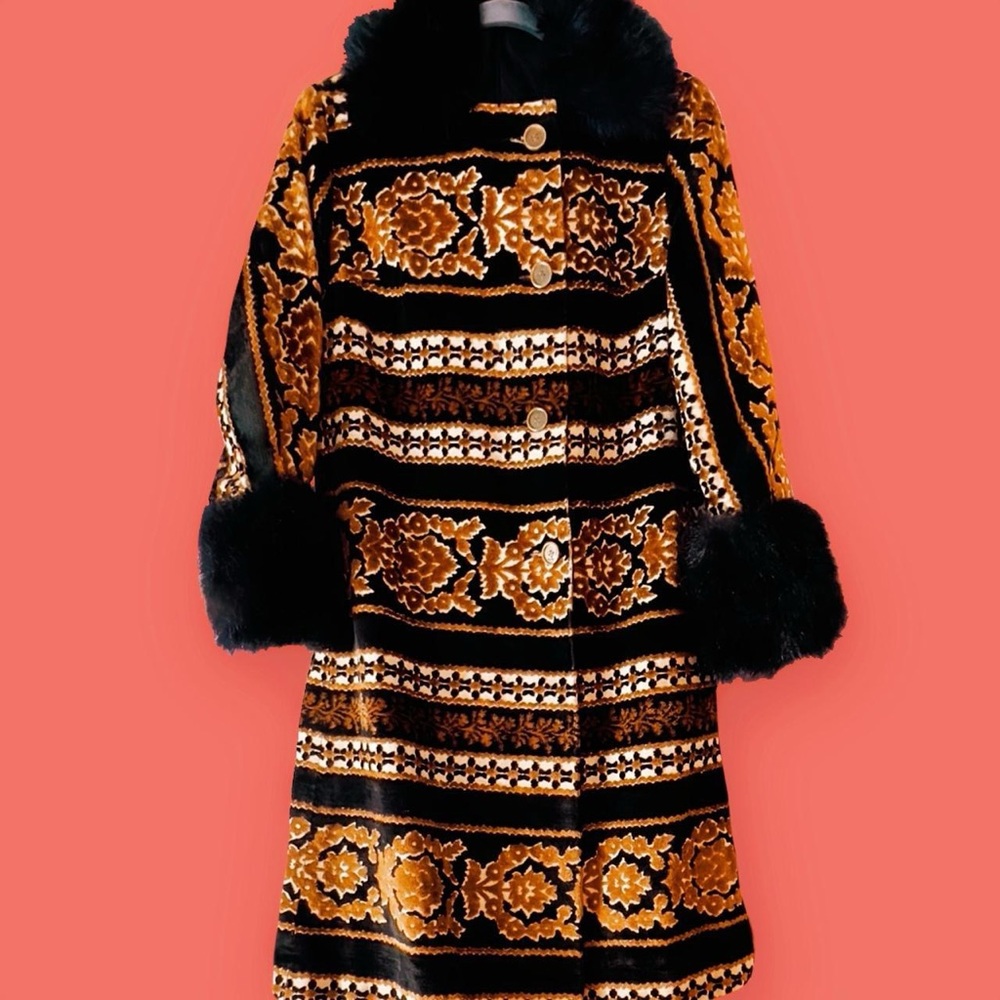 60s Penny lane carpet coat